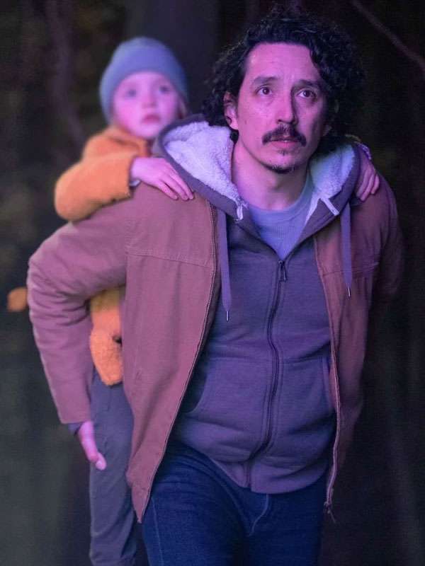 Gabriel Luna The Astronaut 2025 Brown Cotton Jacket