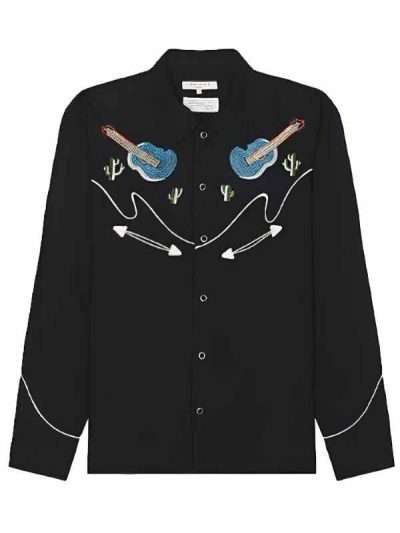 Gen V S2 Asa Germann Western Black Guitar Shirt