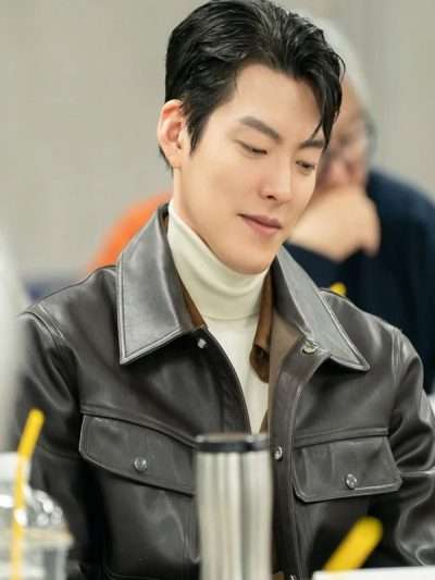 TV Series Genie, Make a Wish S01 Jinn Black Leather Jacket