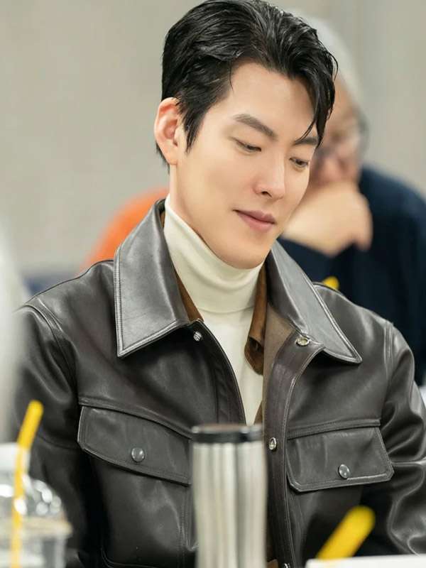 TV Series Genie, Make a Wish S01 Jinn Black Leather Jacket