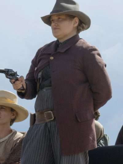 Godless Mary Agnes Maroon Wool Jacket
