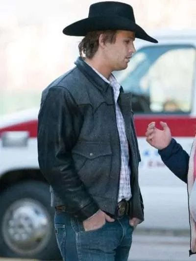 Heartland Caleb Odell Grey and Black Jacket