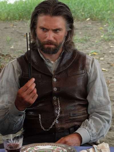 Cullen Bohannon Hell on Wheels Leather Vest