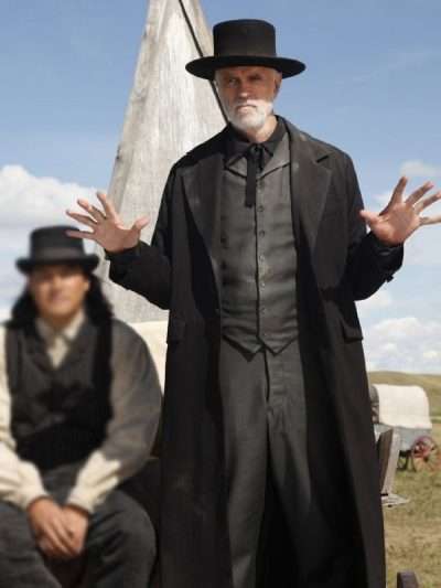 Reverend Cole Hell on Wheels Black Coat