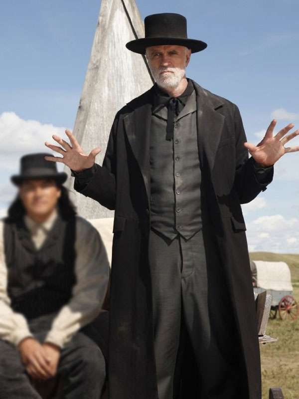 Reverend Cole Hell on Wheels Black Coat