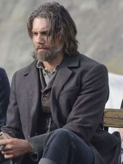 Hell on Wheels S04 Cullen Bohannon Grey Wool Coat
