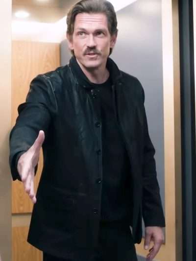 High Potential S02 Steve Howey Leather Jacket