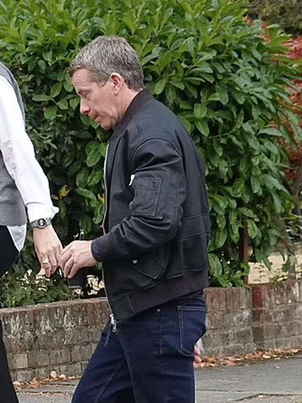 Hijack S01 Max Beesley Black Leather Jacket
