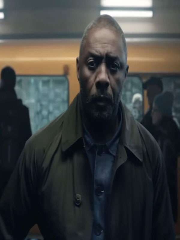 Hijack S02 Idris Elba Green Trench Coat