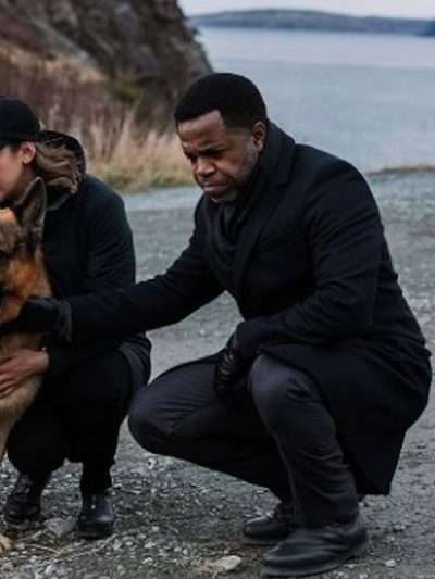 Hudson and Rex S03 Kevin Hanchard Black Coat