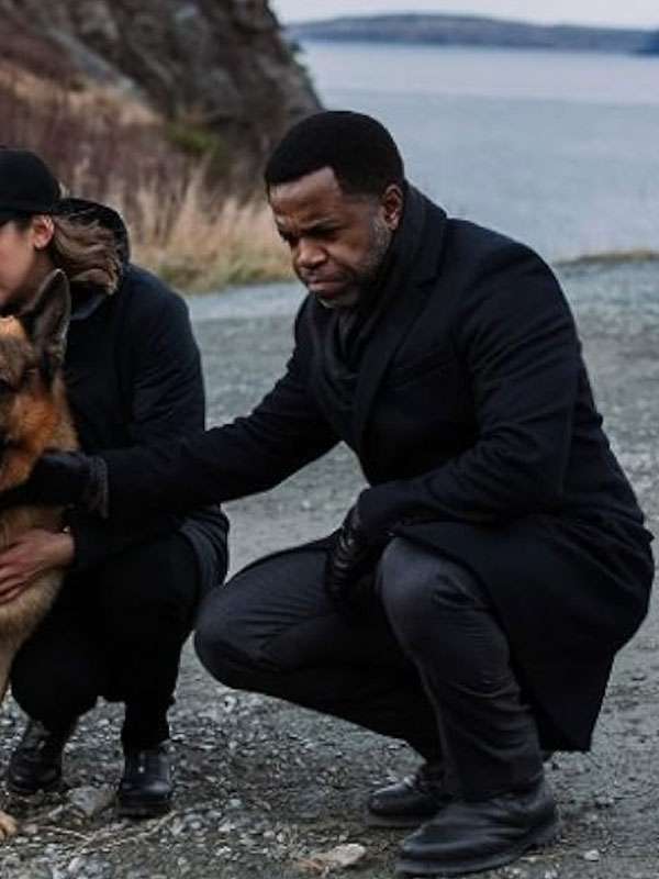 Hudson and Rex S03 Kevin Hanchard Black Coat