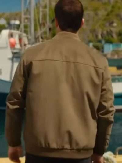 Hudson and Rex S08 Luke Roberts Bomber Suede Jacket