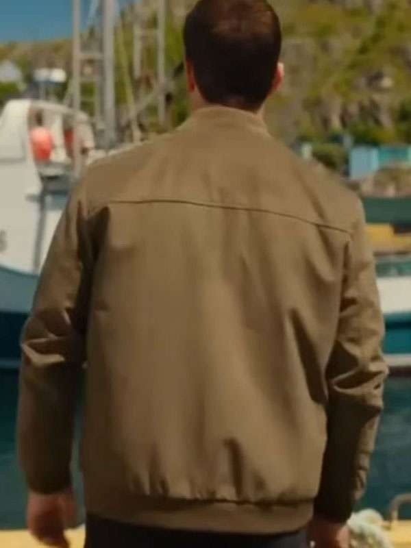 Hudson and Rex S08 Luke Roberts Bomber Suede Jacket