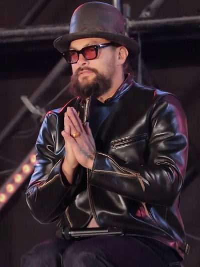 Jason Momoa Tokyo Comic Con Leather Jacket