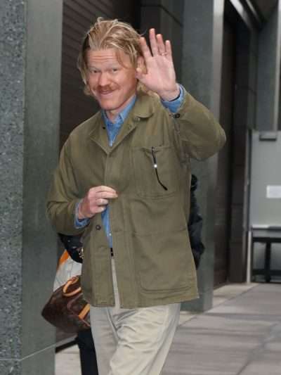Jesse Plemons Bugonia 2025 Premiere Green Jacket
