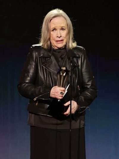 Kathy Bates Matlock Black Leather Jacket