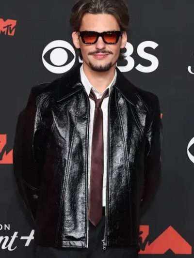 Kevan Kenney MTV Awards Black Leather Jacket