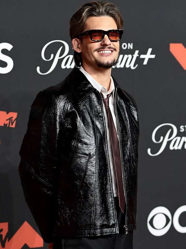 Kevan Kenney MTV Video Music Awards 2025 Leather Jacket
