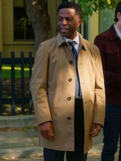 Hudson and Rex S08 Kevin Hanchard Beige Coat
