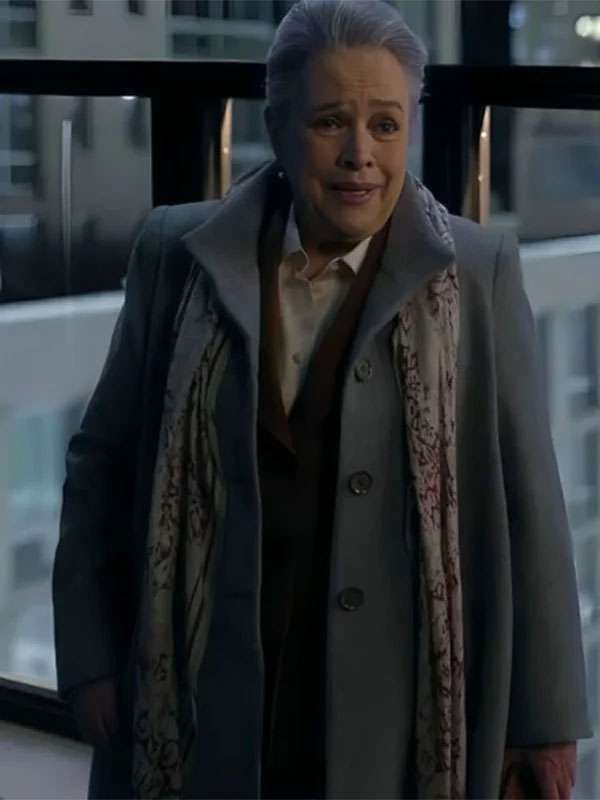 Matlock S02 Madeline Matlock Grey Wool Coat