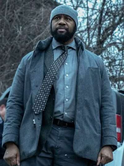 Mayor of Kingstown Derek Webster Grey Jacket