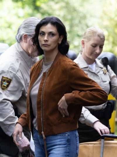 Mickey Fox Sheriff Country Brown Suede Jacket