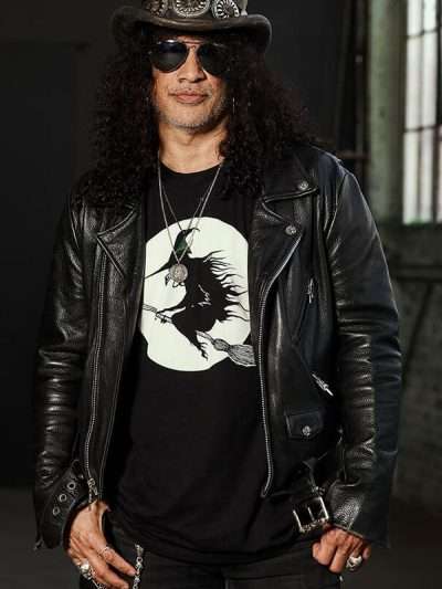 Slash Deathstalker 2025 Black Leather Jacket
