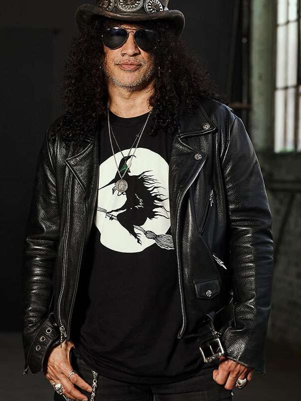 Slash Deathstalker 2025 Black Leather Jacket