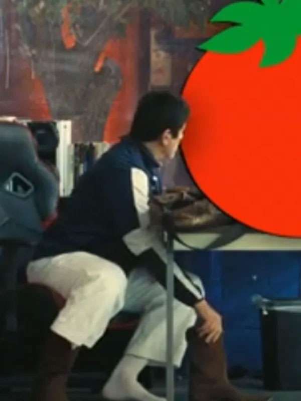 One Battle After Another 2025 Benicio del Toro Blue Jacket
