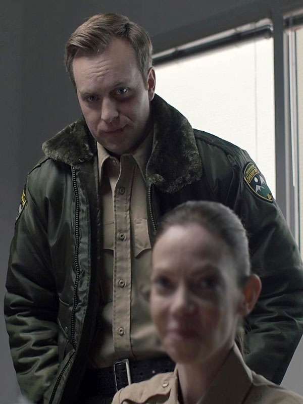 Movie Inspired The Wolf of Snow Hollow Green Fur Jacket