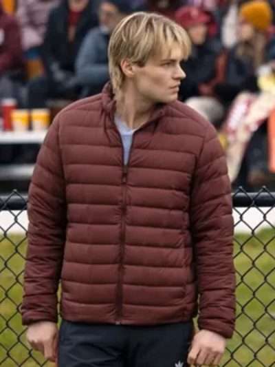 My Life with the Walter Boys S02 Cole Walter Brown Puffer Jacket
