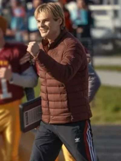 My Life with the Walter Boys 2025 Cole Walter Brown Puffer Jacket