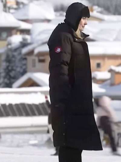 My Secret Santa 2025 Alexandra Breckenridge Black Puffer Coat