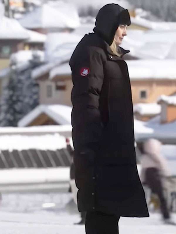 My Secret Santa 2025 Alexandra Breckenridge Black Puffer Coat