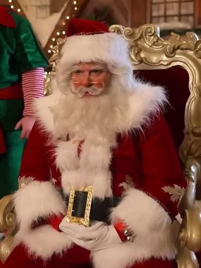 My Secret Santa 2025 Alexandra Breckenridge Red Santa Claus Coat