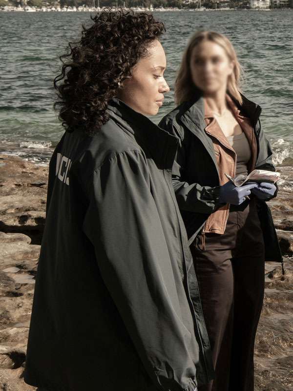 NCIS Sydne S03 Olivia Swann Grey Jacket