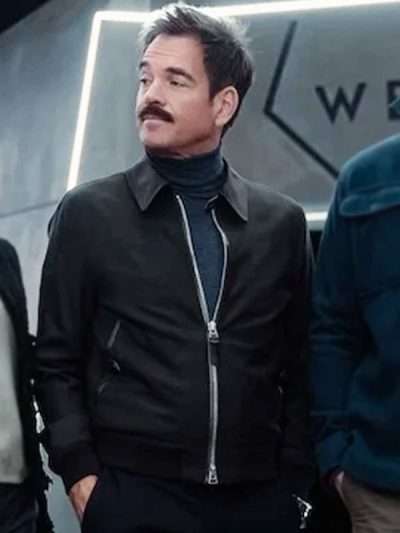 NCIS Tony and Ziva 2025 Tony DiNozzo Black Bomber Jacket