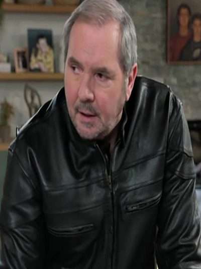 Neighbours Karl Kennedy Black Leather Biker Jacket