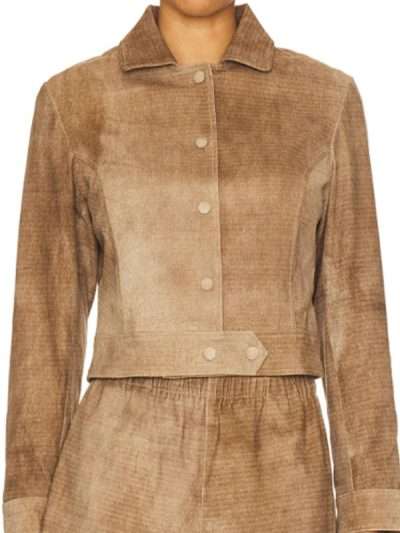 Nobody Wants This 2025 Morgan Brown Suede Jacket