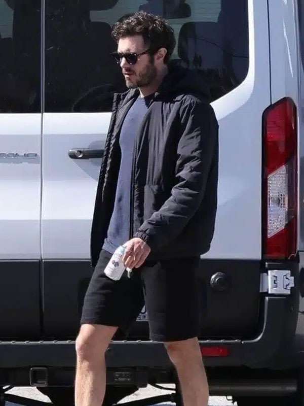 Nobody Wants This S02 BTS Noah Roklov Black Hooded Jacket