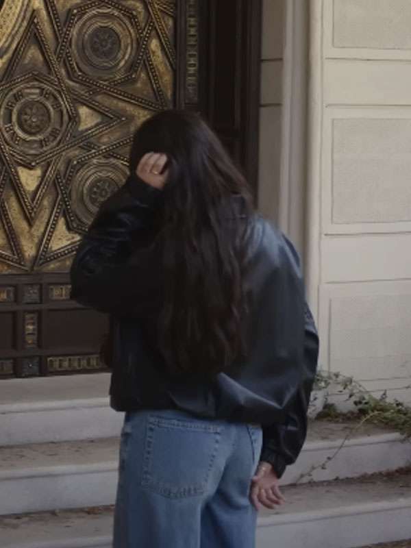 Now You See Me 3 Ariana Greenblatt Black Leather Jacket