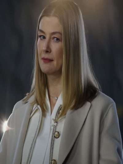Now You See Me 3 Rosamund Pike Beige Trench Coat