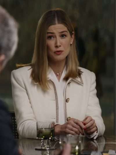 Rosamund Pike Now You See Me 3 White Jacket