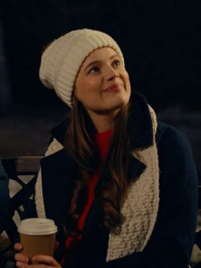 Once Upon a Christmas Crown 2025 Ellise Roth Blue Coat