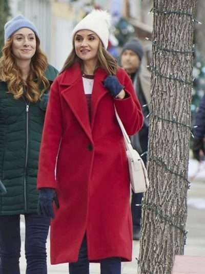 Tis the Season to be Merry Rachael Leigh Cook Red Coat