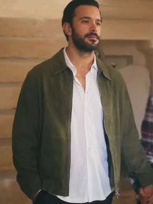 Baris Arduç Reminder Green Suede Jacket