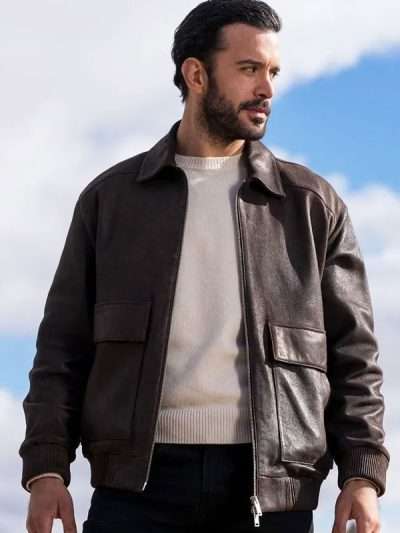 Baris Arduç Reminder Brown Leather Jacket