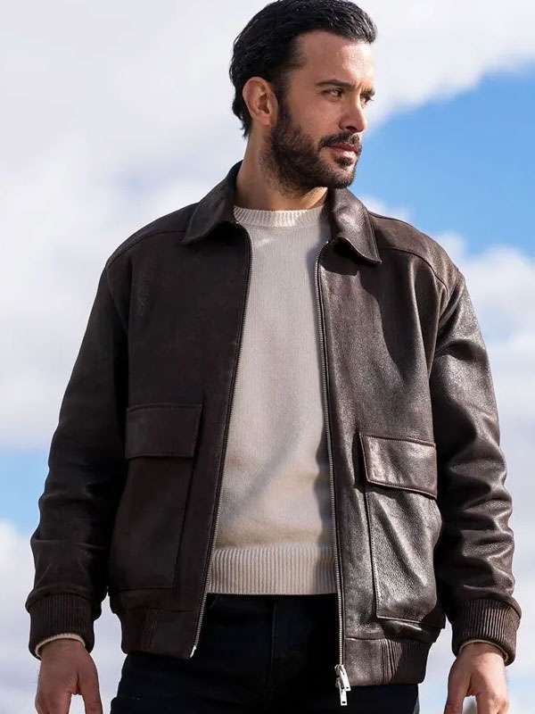 Baris Arduç Reminder Brown Leather Jacket