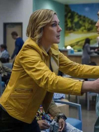 Rhea Seehorn Pluribus 2025 Leather Jacket