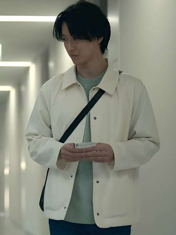 Alice in Borderland Ryohei Arisu White Jacket